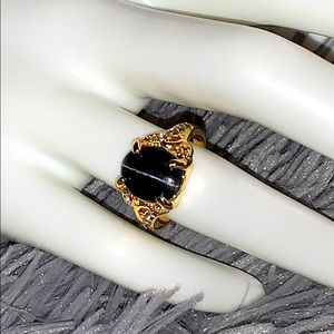 Color Vintage Cat’s Eye Stone Opal